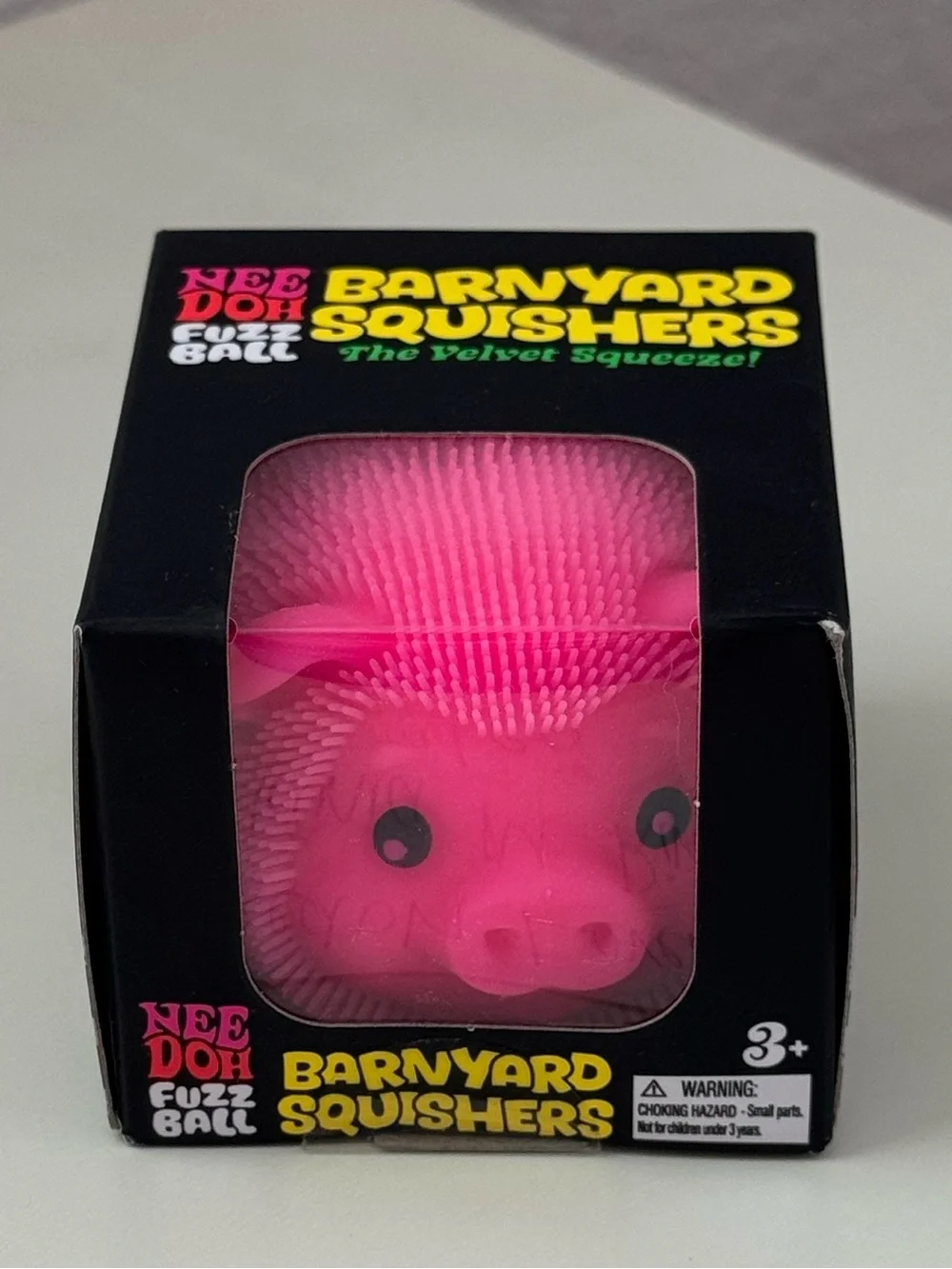 NeeDoh Barnyard Pink Pig